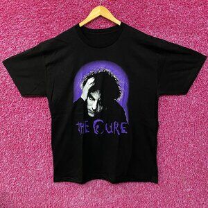 The Cure- Face Logo Robert Smith Graphic Design T-Shirt XL